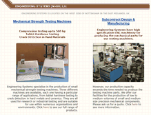 Tablet Screenshot of engsys.co.uk